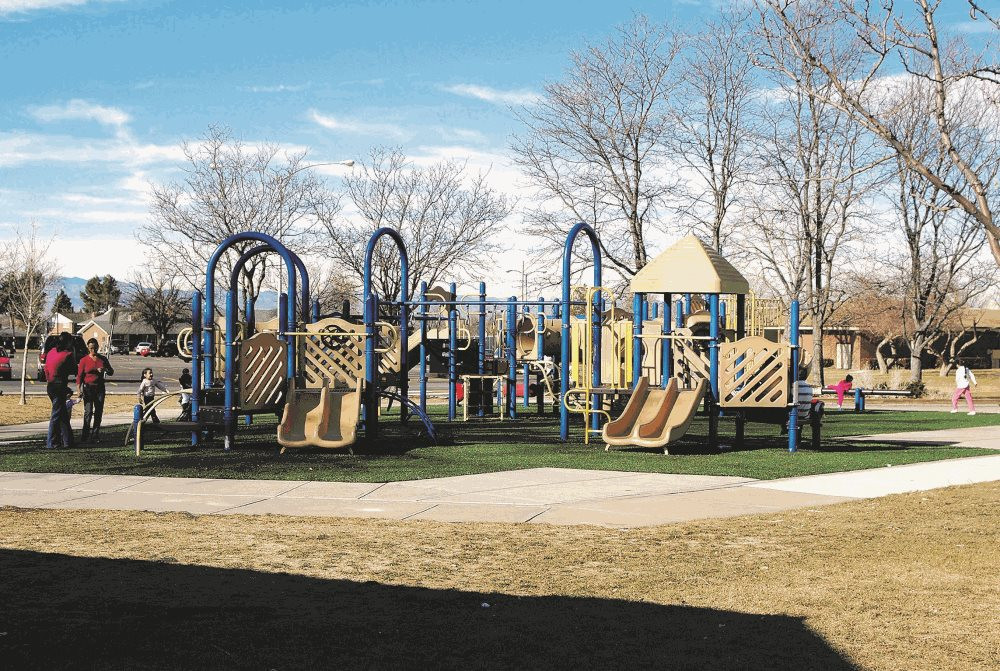 Greenwich artificial playground turf